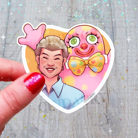 Pegatina de unicornio holográfica linda kawaii holográfica arcoíris críptica