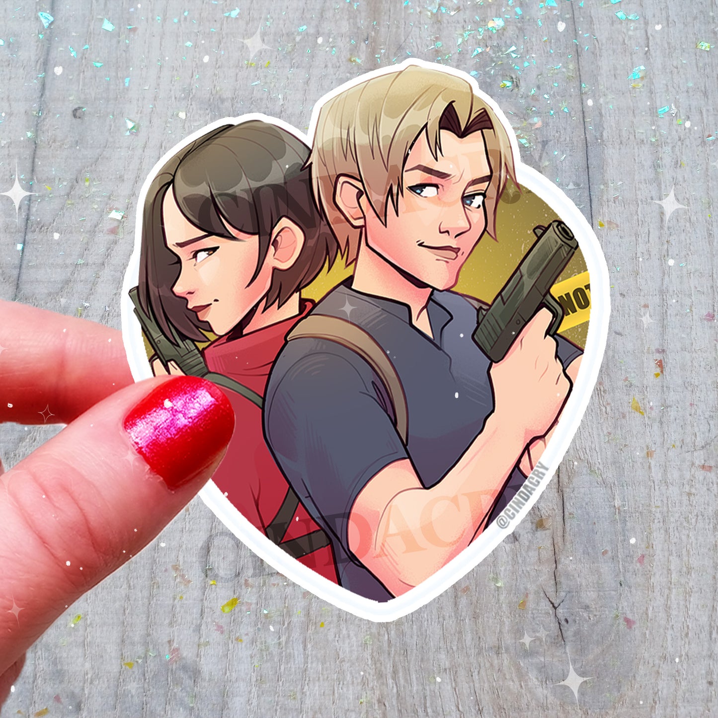Besties Sticker | Resident Baddies
