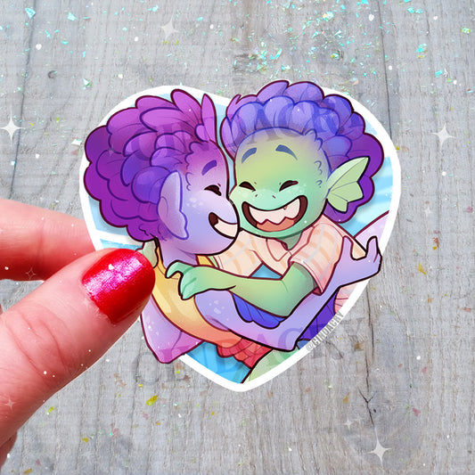 Besties Sticker | Sea Monster Buddies