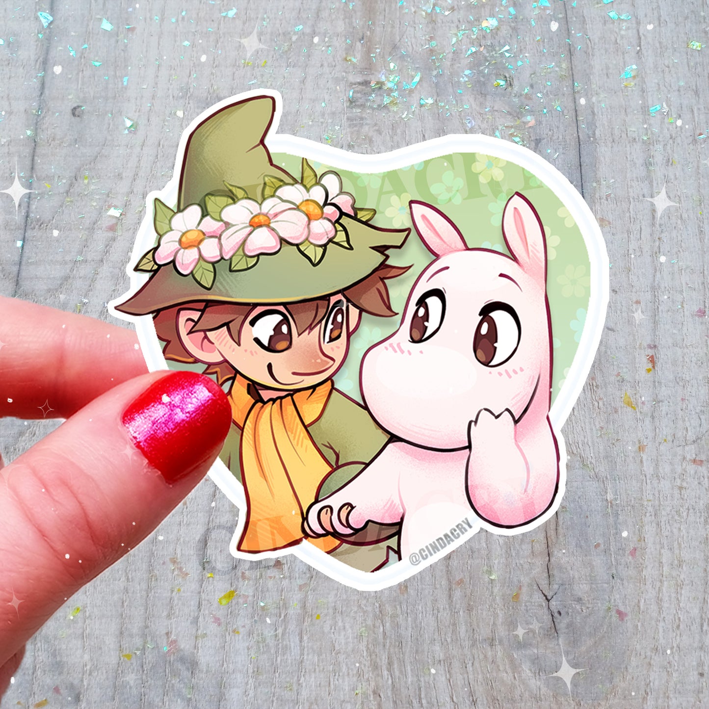 Besties Sticker | Mooms