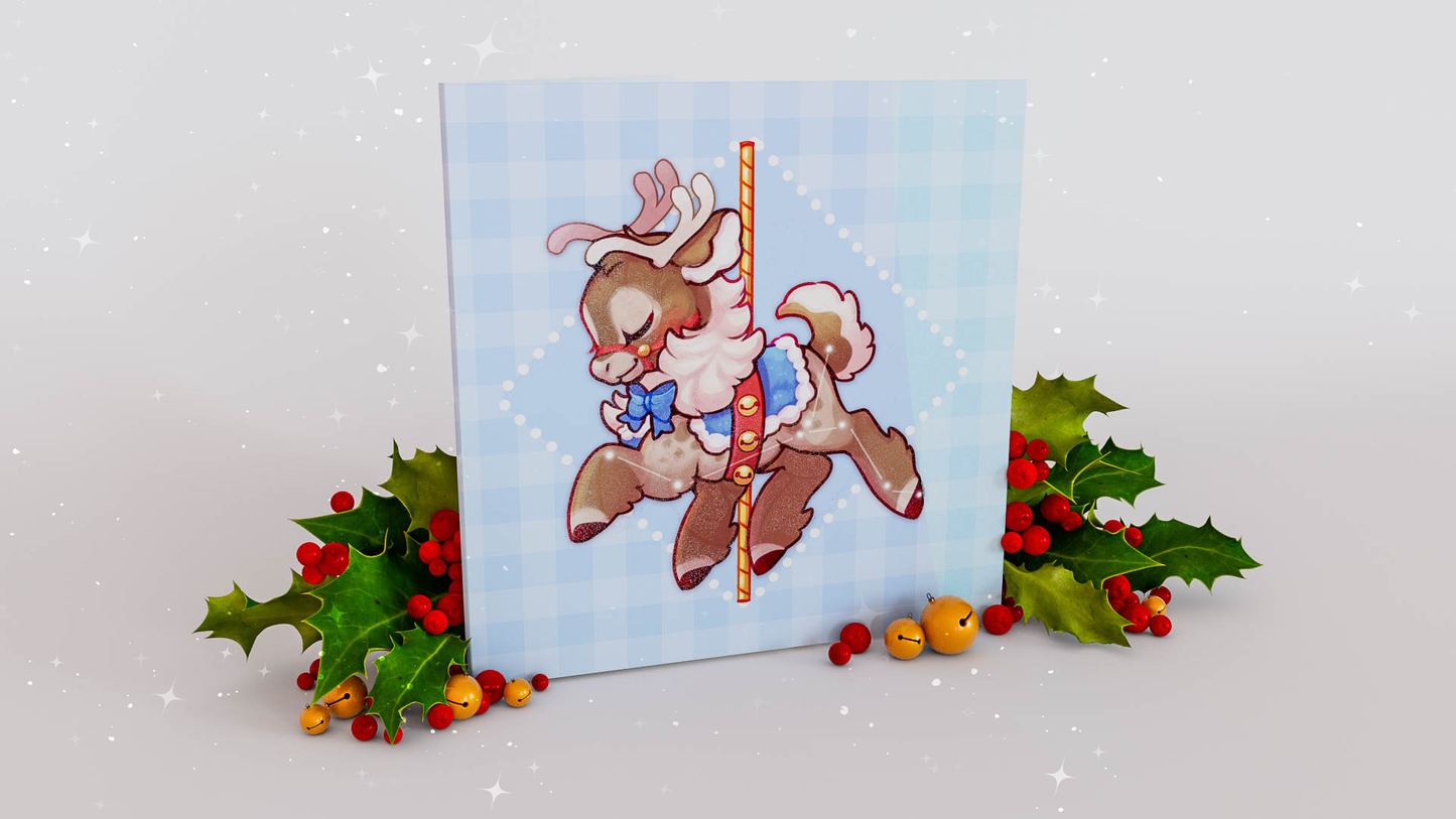 "Christmas Carousel" Cards