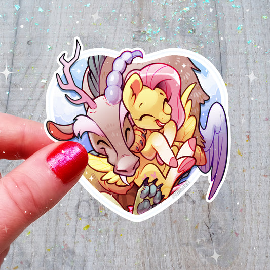 Besties Sticker | MLP Fluttercord