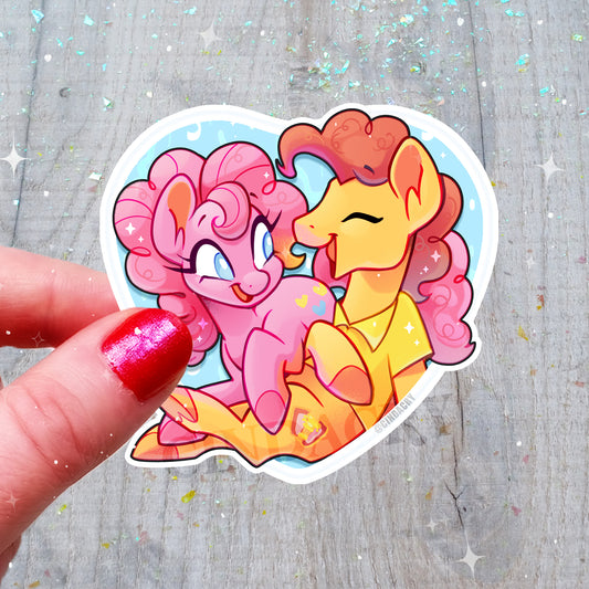 Besties Sticker | MLP Party Pony & Cheese