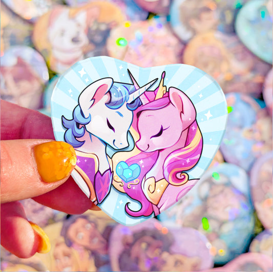 Besties Badge | MLP Princess of Heart & Shining