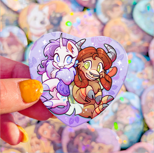 Besties Badge | MLP Fashionista & Yak