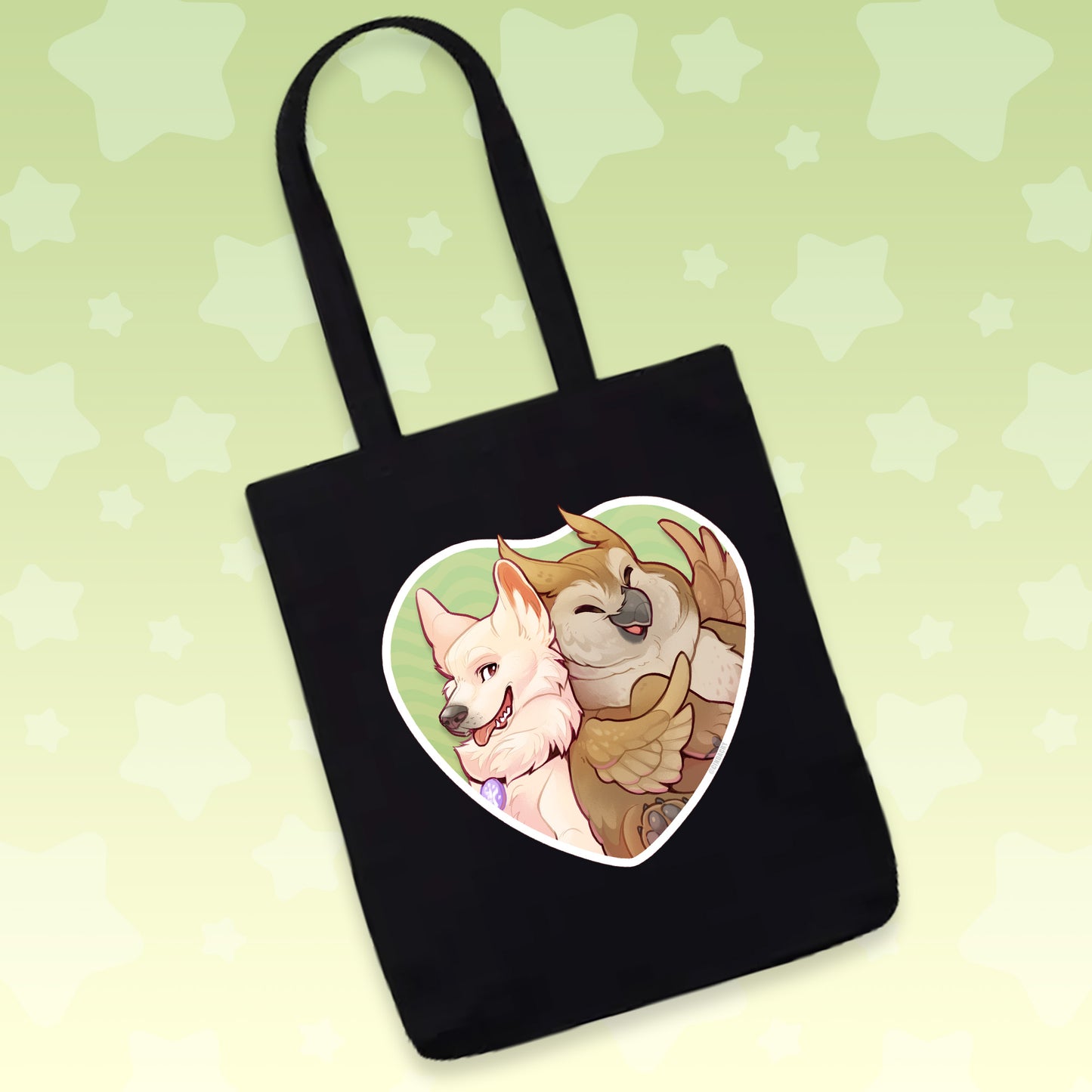 Tote Bag | Pup & Owlbear