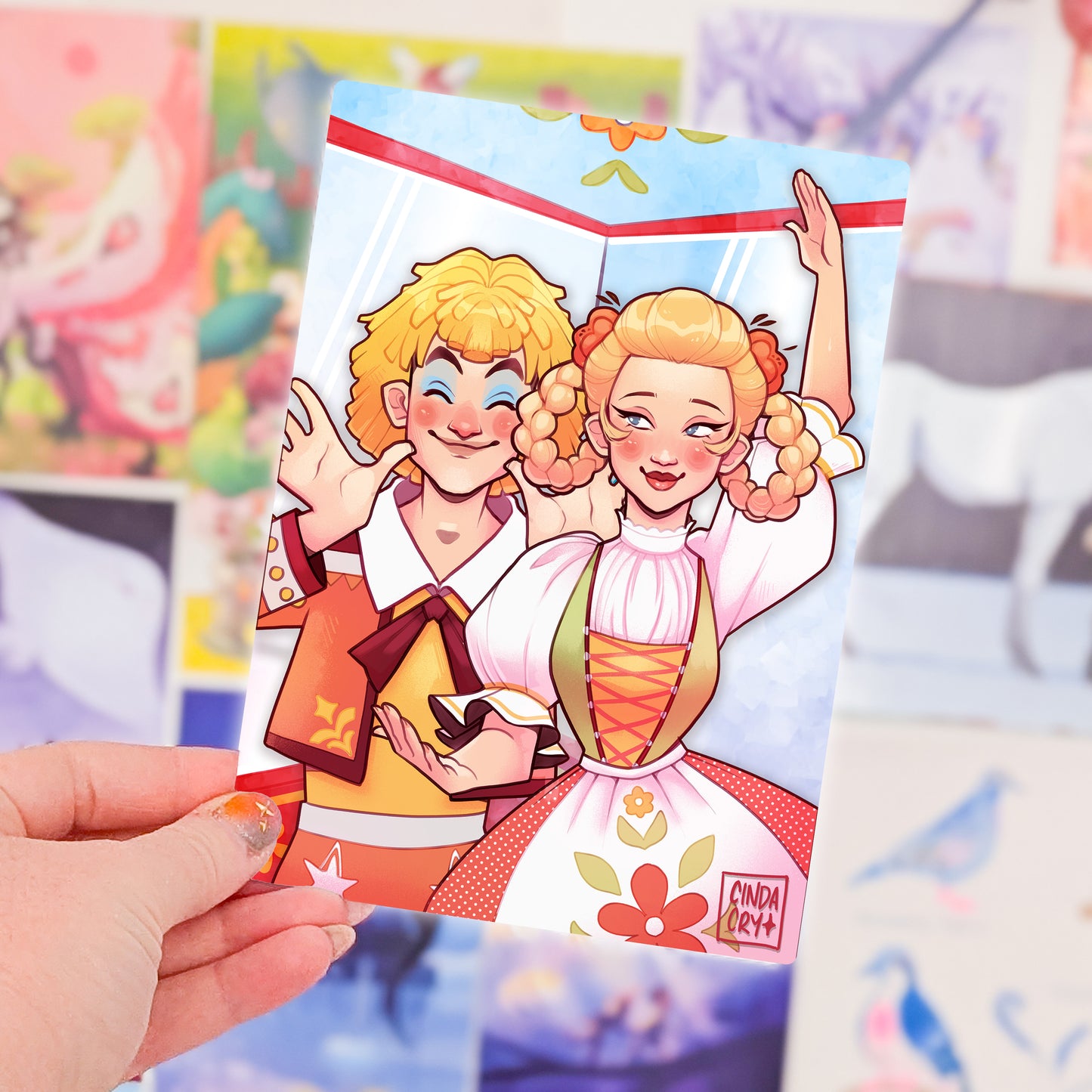 Besties Artwork Print | Chitty