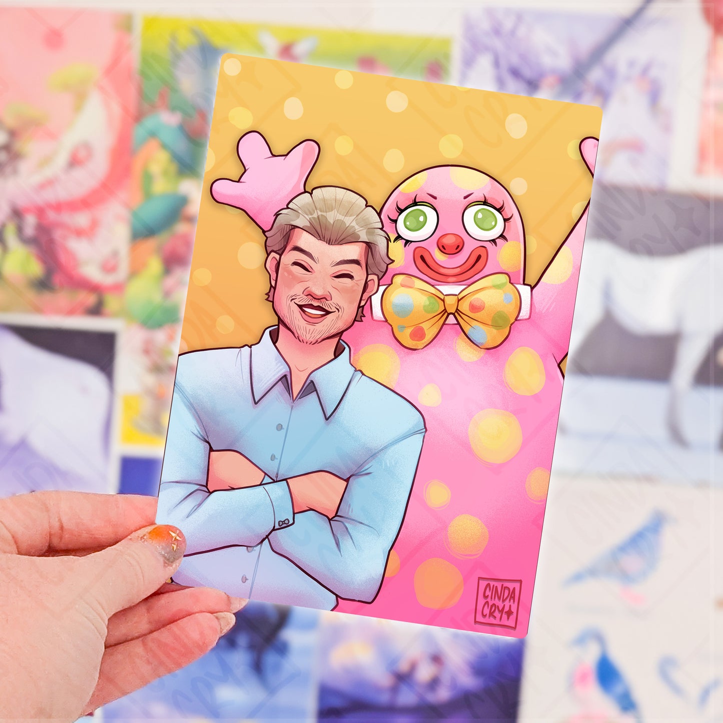 Besties Artwork Print | Blobby
