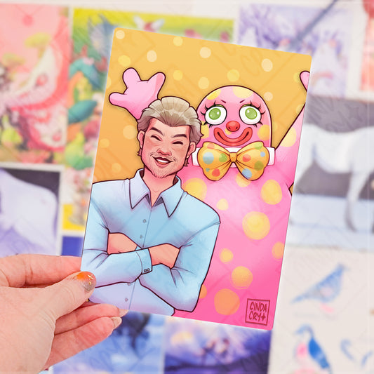 Besties Artwork Print | Blobby
