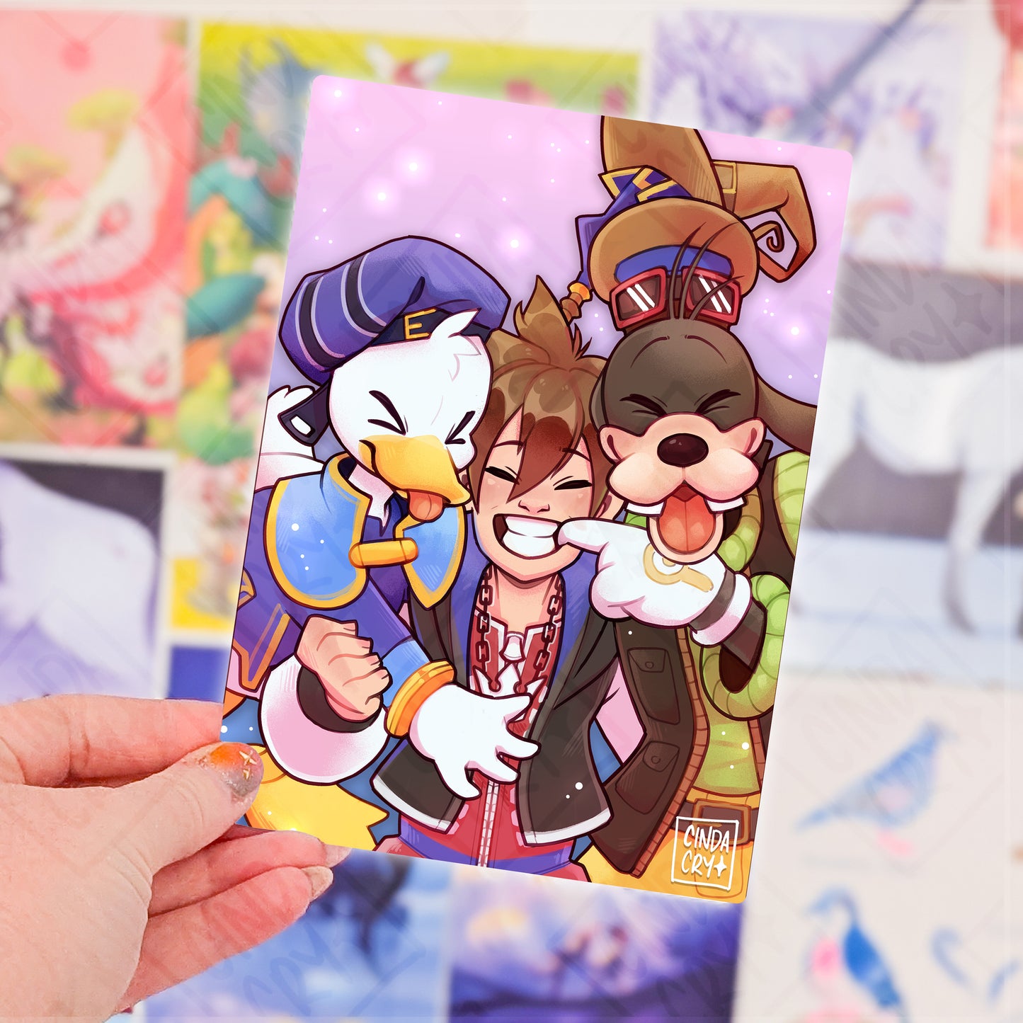 Besties Artwork Print | Trinity Trio