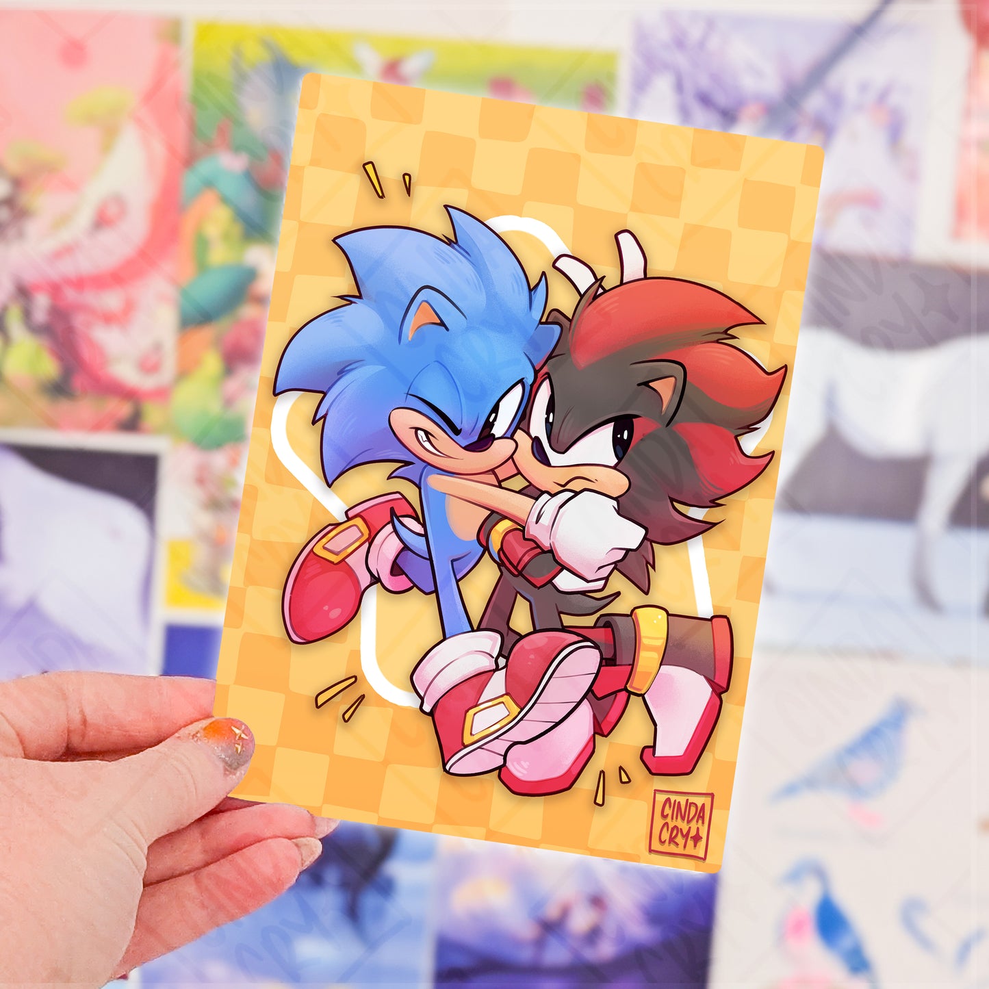 Besties Artwork Print | Hedgehog Boyfriends