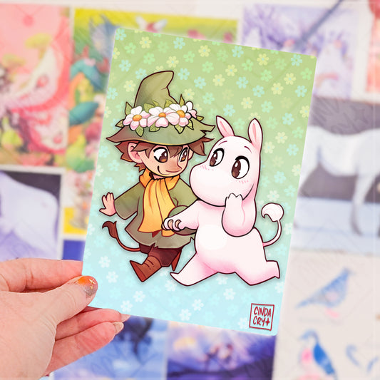Besties Artwork Print | Mooms