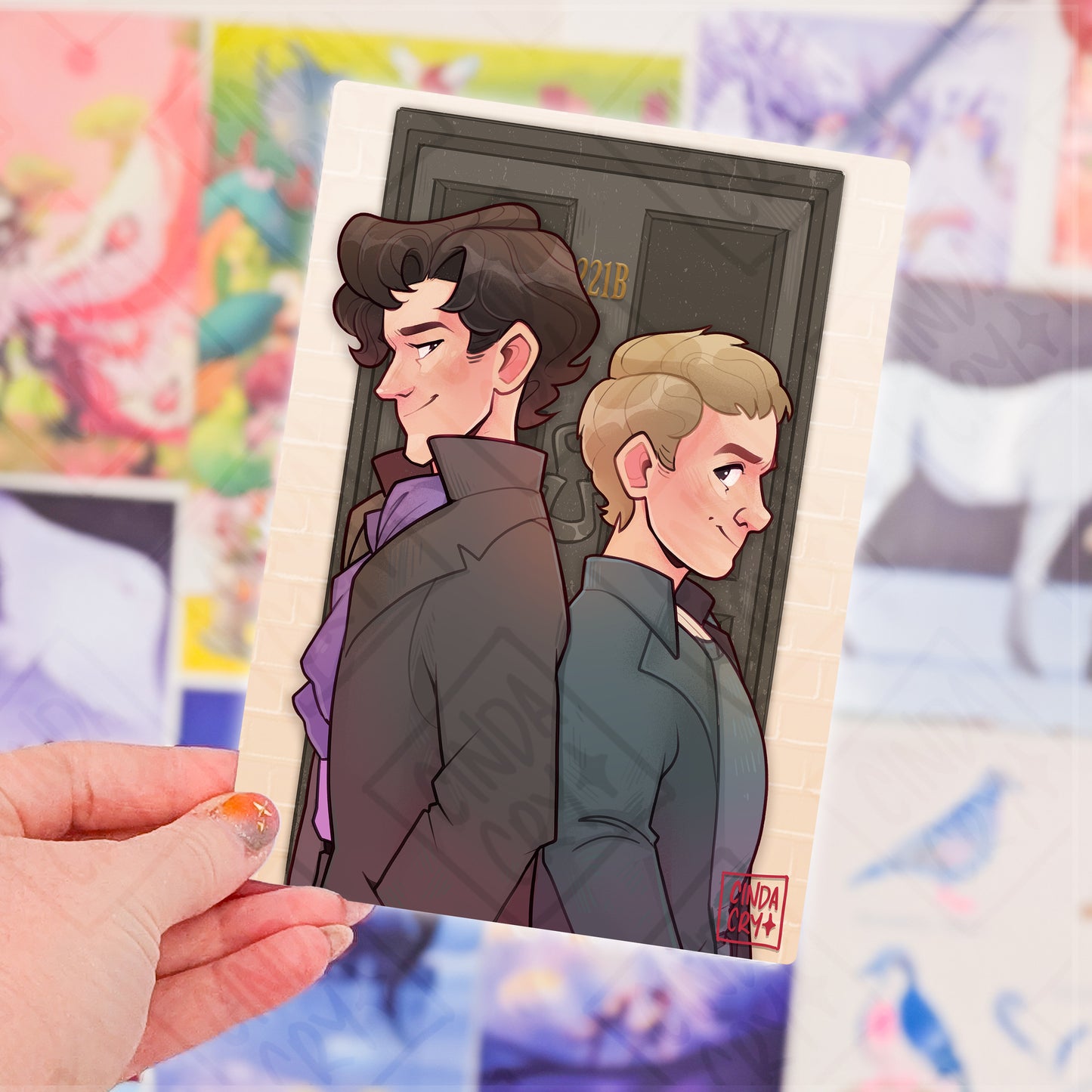 Besties Artwork Print | John Sherlock