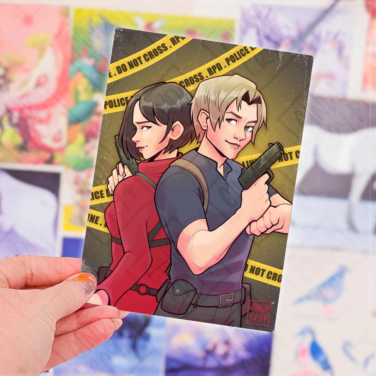 Besties Artwork Print | Resident Baddies