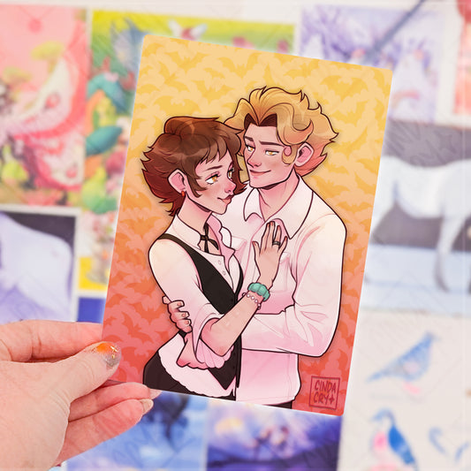Besties Artwork Print | Hoa Hoa Vampires
