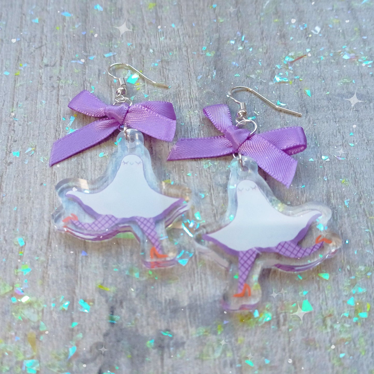 Leg Ghost Earrings