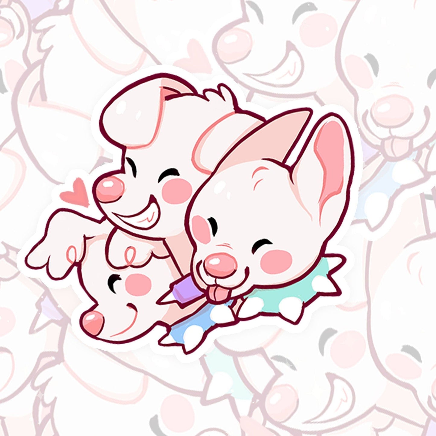 Pastel Cerberus Sticker