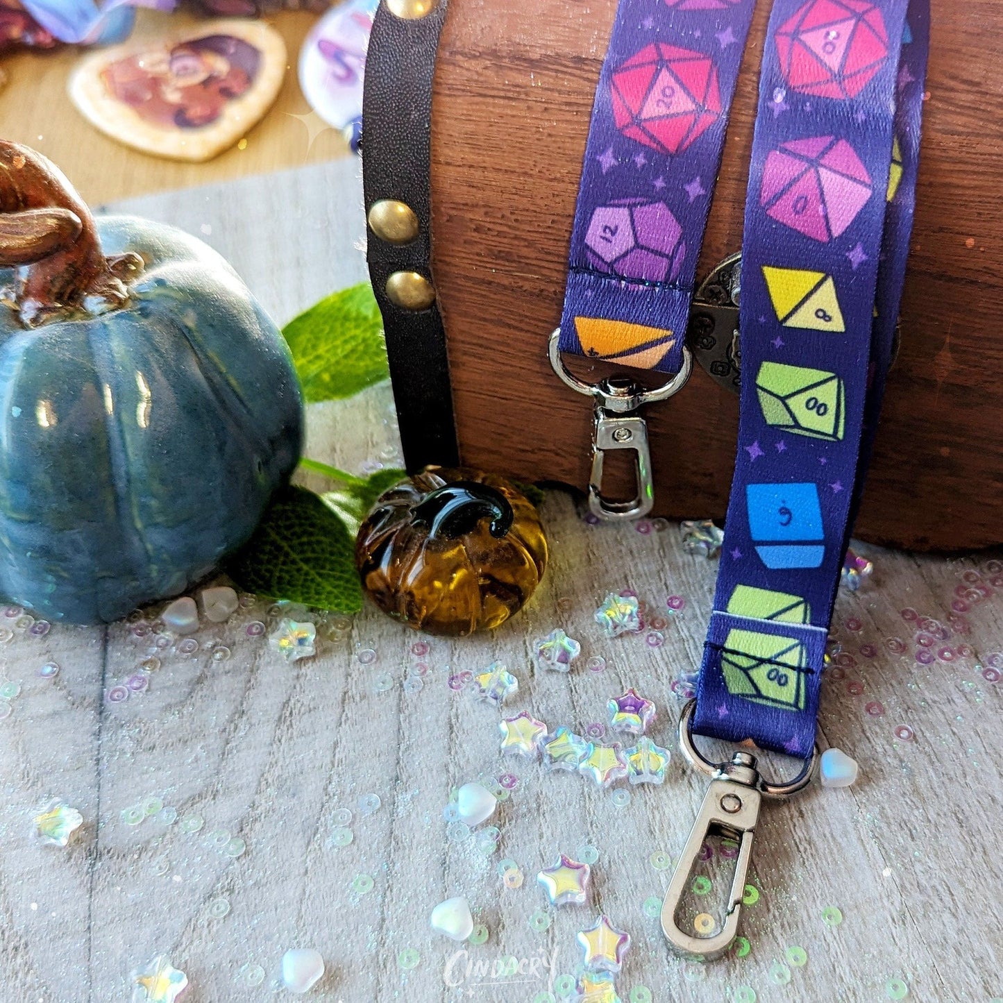 DnD Dice Lanyard