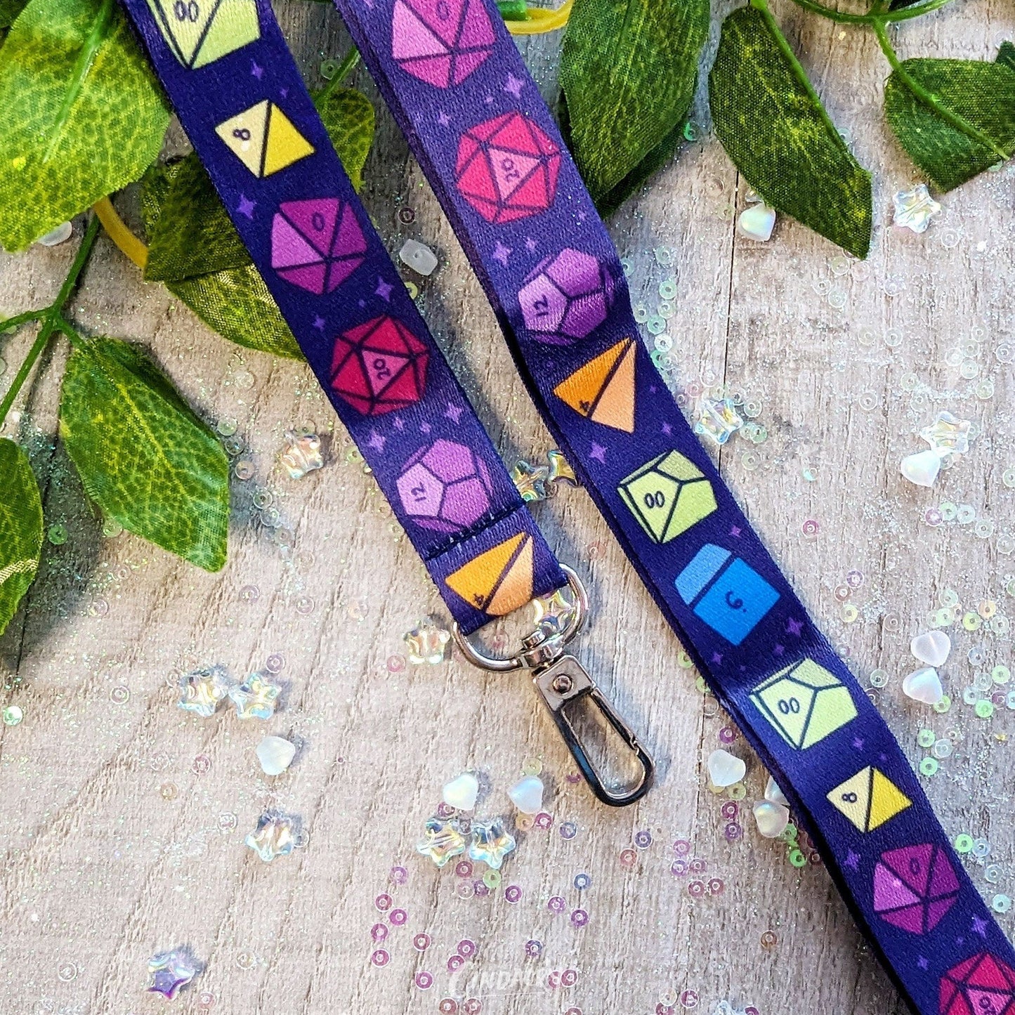 DnD Dice Lanyard