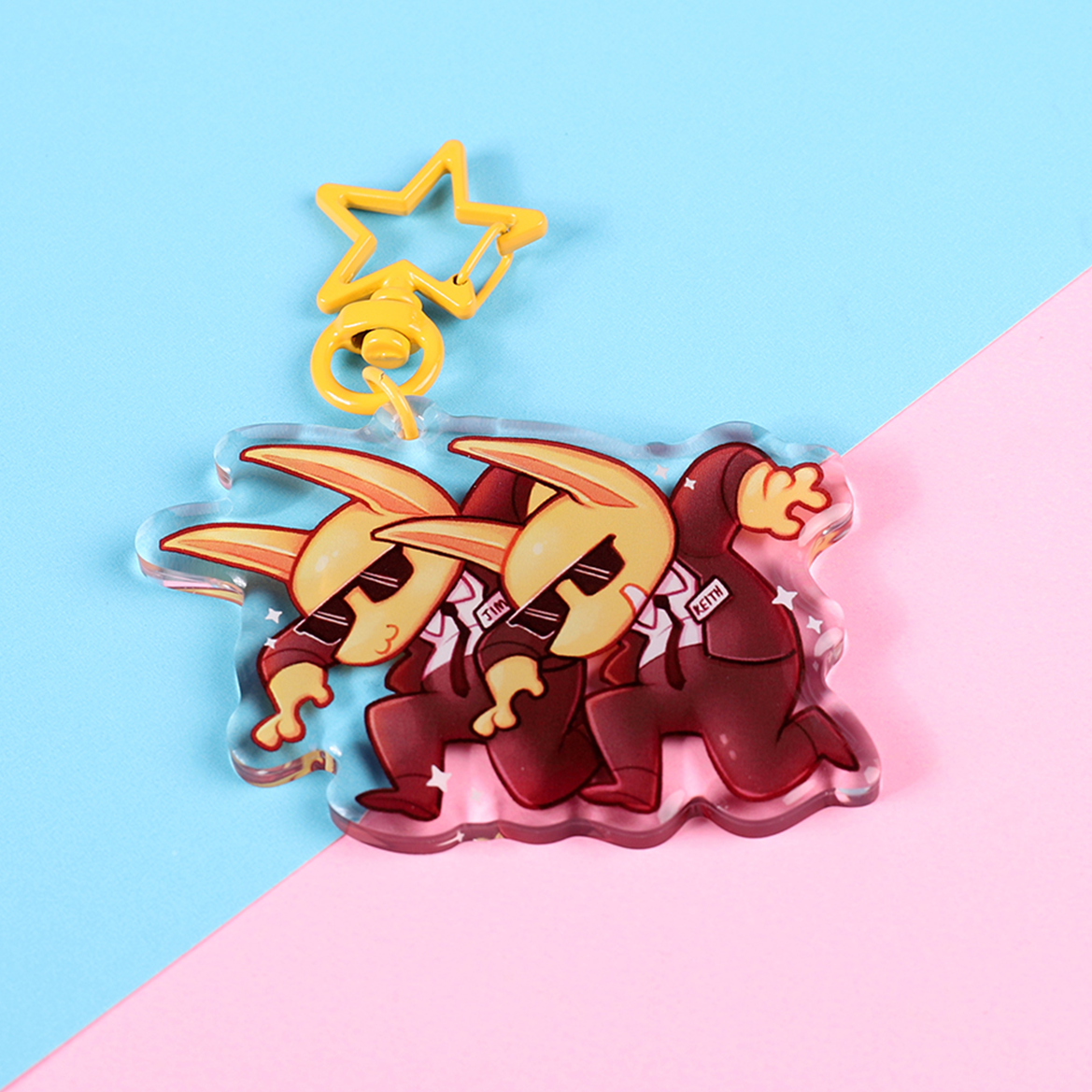 Euro Singing Banana Wolves Charm