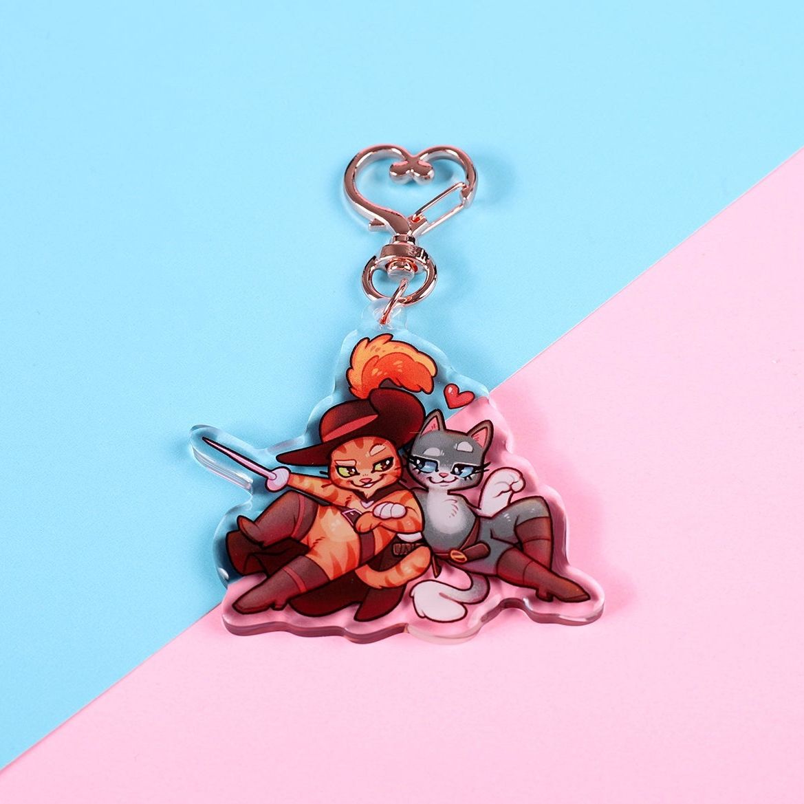 Puss & Kitty Charm